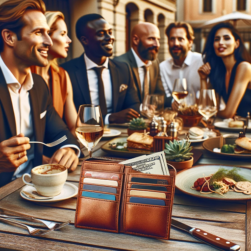 DALL·E 2023-11-02 20.06.22 - Illustration of a diverse group of professionals, including a man with tan skin and a woman with dark skin, both dressed in stylish business attire, s